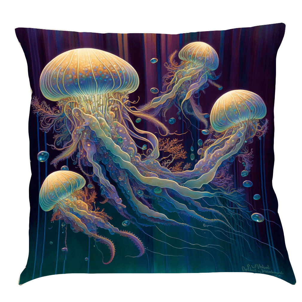 Magical JellyFish Cushion Covers