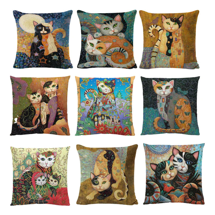 Les chats par Marjorie Sarnat®  - Inspirés de Klimt