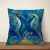 Charger l&#39;image dans la galerie, Sea Horse Art Cushion Covers