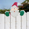 Charger l&#39;image dans la galerie, Décoration de clôture sur le thème de Noël
